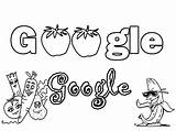 Google Coloring Pages Print Printable Fruits Kids Getcolorings Color Designlooter Getdrawings sketch template