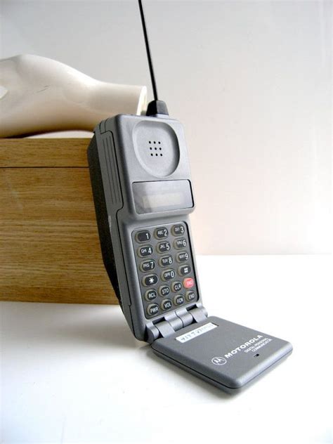 vintage motorola car phone cel phone  digital personal