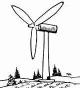 Viento Molino Molinos Eolica Energia Hidraulicos Imagui Windmill Recursos sketch template