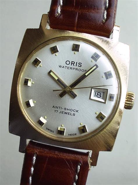 bidfun db archive wrist watches 868 gents oris manual wind cushion shape 1974