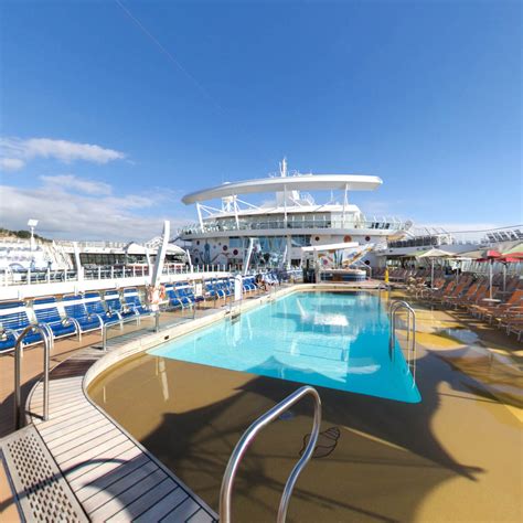 beach pool  royal caribbean allure   seas ship cruise critic