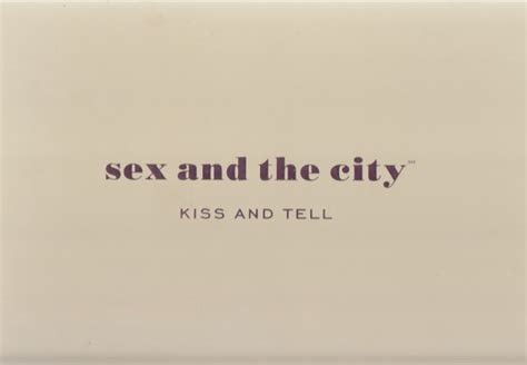 sex and the city kiss and tell box book patrol