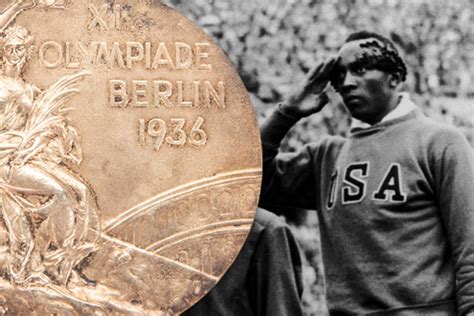 jesse owens 1936 olympic medal goes to auction