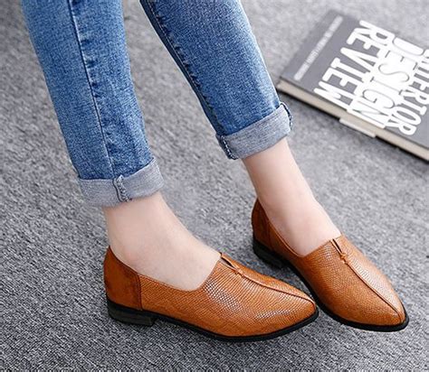 trendy brown solid pu flats   pu flats flats shoes