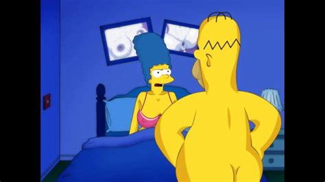 marge big tits and homer simpson big dick cartoon video