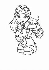 Coloring Pages Bratz Printable Sasha Kids Petz Winter Book Doll Colouring Bestcoloringpagesforkids Drawing Print Fashion Girls Categories sketch template