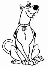 Doo Scooby Coloring Pages Printable Cartoon sketch template