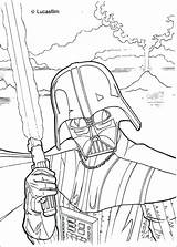 Darth Vader Coloring Pages Wars Star Getcolorings sketch template