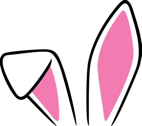 bunny ears color  png