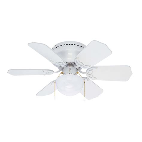 litex vortex hugger   white flush mount ceiling fan  light kit  blade  lowescom
