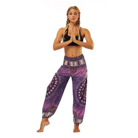 women leggings broad leg high waist yoga pants loose comfy