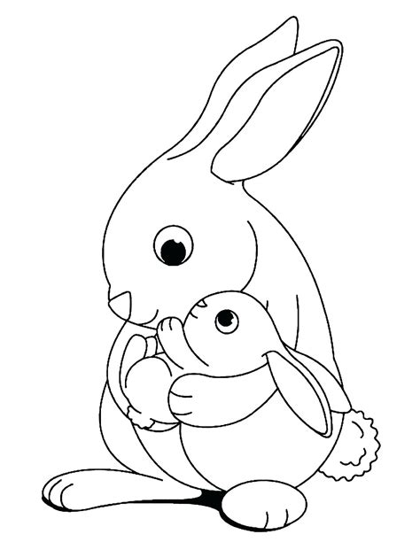 baby bunnies coloring pages warehouse  ideas