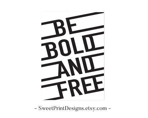 bold   wall art  bold   print printable etsy