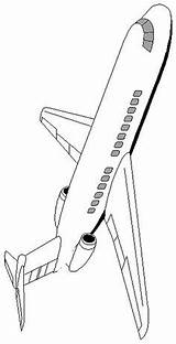 Flugzeug Ausmalbilder Vliegtuig Polizei sketch template