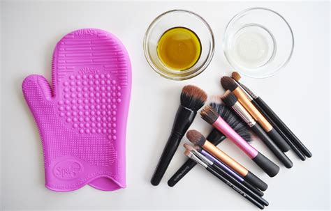 how to clean makeup brushes makeup brushes cleaning guide