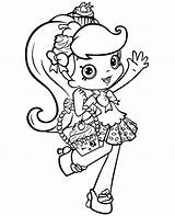 Coloring Cake Shopkins Pages Pam Doll Shoppies Kids Sheet Girls Rainbow Shoppie Cute Printable Colouring Print Girl Book Sheets Choose sketch template