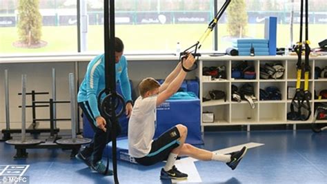 Man City Star Kevin De Bruyne Returns To Training After Two Months Out