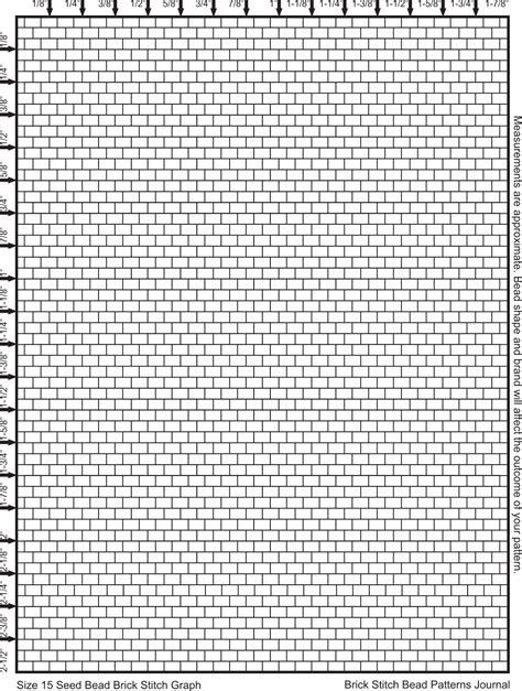 brick stitch bead patterns journal size  seed bead brick stitch
