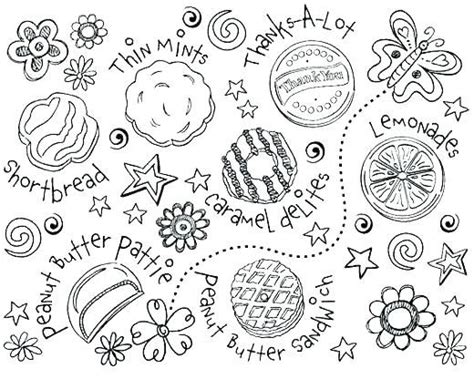 girl scout brownie coloring pages brownie girl scouts girl scout