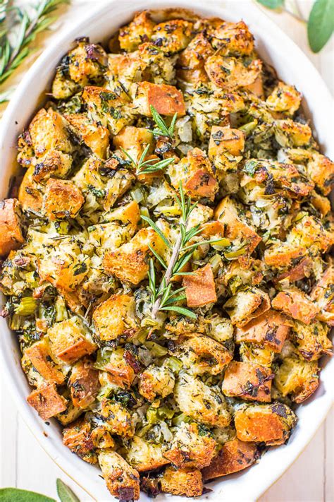 the best stuffing recipe classic and traditional for thanksgiving