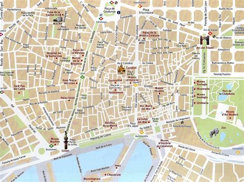 barcelona maps europe
