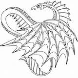 Breathing Fire Coloring Pages Dragons Getcolorings sketch template