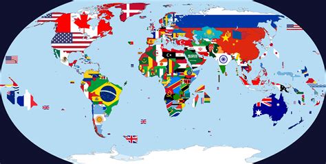 flag map   world mapporn