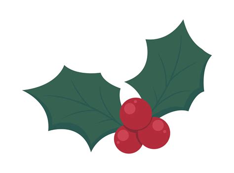 christmas mistletoe vector illustration  printables plazza