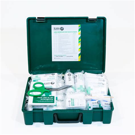 st john ambulance large standard workplace first aid kit bs 8599 1 2019