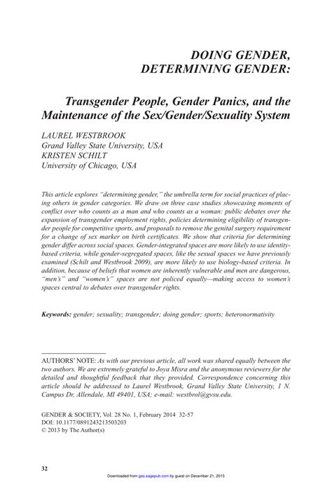 pdf doing gender determining gender transgender people gender