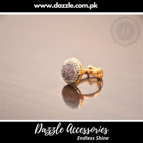 pink  shaped ring dazzle accessories