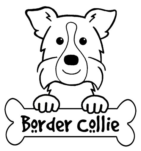 border collie coloring pages printable coloring pages