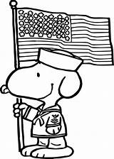July Snoopy Sosteniendo Wecoloringpage Patriotic Dibujosonline Pintar sketch template