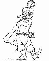 Puss Boots Coloring Pages Choose Board sketch template