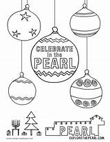 Coloring Sheet Pearl Holiday Poster Joel Henriques Portland District sketch template