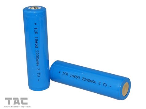 18650 cellule de li ion de la batterie 3 7v 2200mah de cylndrical d ion