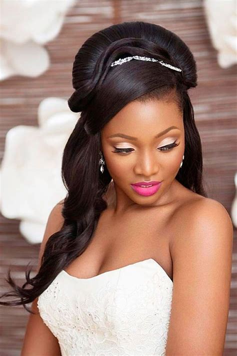 18 Black Women Wedding Hairstyles See More Weddingforward