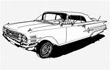 Impala Lowrider Clipartkey sketch template