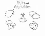 Fruits Freecoloring June Preschool Celery sketch template