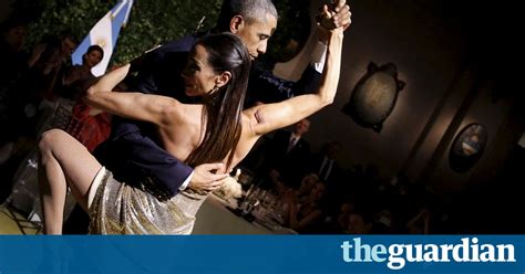 president obama dances the tango in argentina video us news the