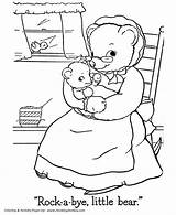 Bear Coloring Teddy Pages Baby Bears Momma Honkingdonkey Print Cartoon Library Popular sketch template