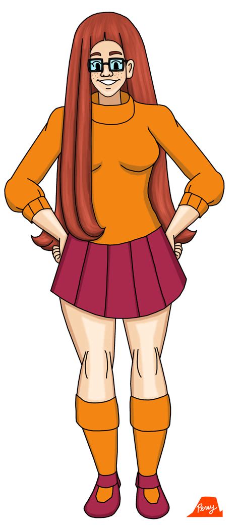 long haired velma 2014 by perrywhite on deviantart