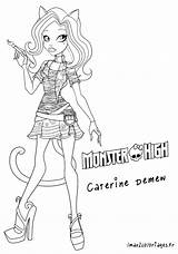 Demew Catrine Catty Mew Chat Caterine Poupee Poupée sketch template