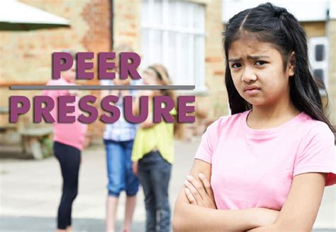 best tips on how to deal with peer pressure in school right now