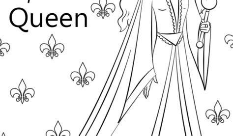 letter  coloring pages queen twqa