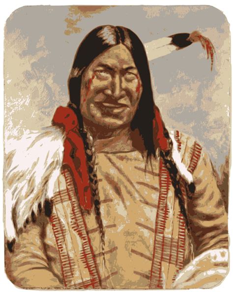 Native American Man Openclipart