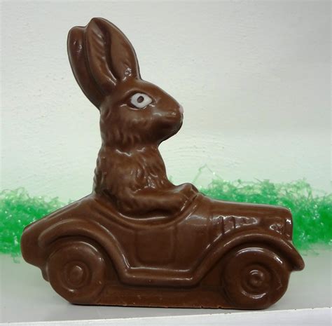 chocolate bunny  car confections   occasion confections   occasion