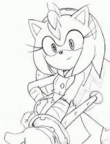 Sonic Amy Hedgehog Drawings Insertion Rosy sketch template