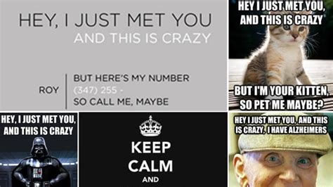 meme of the week 7 great variations on carly rae jepsen s ‘call me maybe