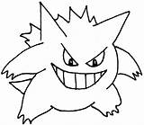 Pokemon Gengar Coloring Pages Printable Print Color Coloriage Kids Water Colouring Getcolorings Popular Imprimer Book Coloringhome sketch template